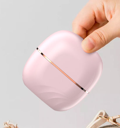 LuxGlow - Spazzola Lisciante Portatile Ricaricabile